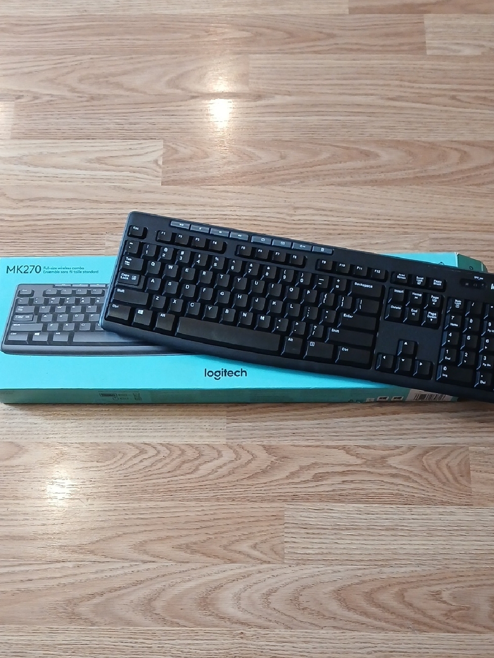 Logitech MK270 Black Wireless Keyboard - Keybord Only